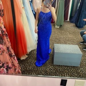 Brand new tags on Fiviana royal blue dress.